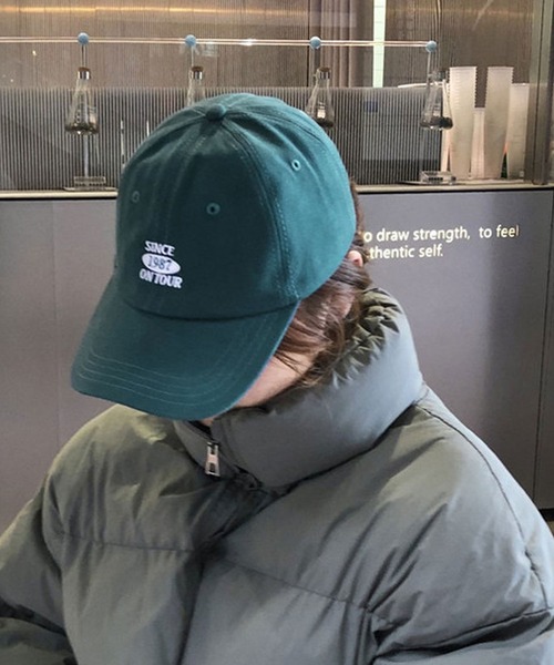 ROOPTOKYO(ループトウキョウ)の「▲one point retro cap/ワンポイント レトロキャップ ベースボールキャップ(キャップ・メンズ・ベージュ/ネイビー/ブラック/グリーン・FREE)」の7枚目の写真