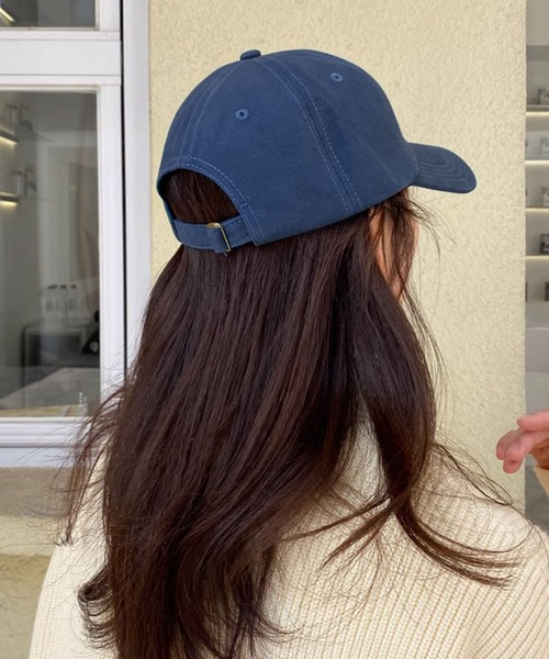 ROOPTOKYO(ループトウキョウ)の「▲one point retro cap/ワンポイント レトロキャップ ベースボールキャップ(キャップ・メンズ・ベージュ/ネイビー/ブラック/グリーン・FREE)」の11枚目の写真