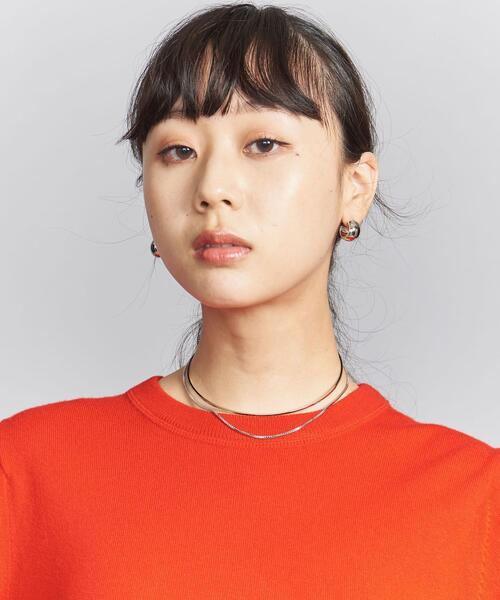 BEAUTY&YOUTH UNITED ARROWS（ビューティーアンドユースユナイテッドアローズ）の「チェーン メタル ダブル チョーカー（チョーカー・レディース・シルバー/ゴールド・FREE）」の4枚目の写真