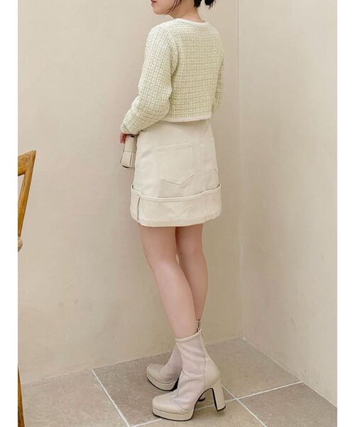 dazzlin シアーショートブーツ dazzlin（ダズリン）の「シアーショートブーツ（ブーツ）」 - WEAR