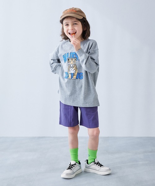 devirock（デビロック）の「撥水 とにかく軽い コートスニーカー（スニーカー・キッズ・ライラック/オフホワイト/ブラック/シルバー・17.0cm/23.0cm/19.0cm/21.0cm/20.0cm/18.0cm/22.0cm/24.0cm）」の15枚目の写真