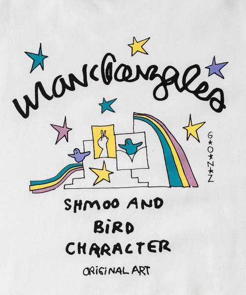 Mark Gonzales(マーク・ゴンザレス)の「【WEB・直営店限定】MARK GONZALES ARTWORK COLLECTION(マーク ゴンザレス)バックプリントクルーネックプルオーバー 2type 5colors(スウェット・メンズ・ブラック系2/ホワイト系2/ネイビー系1/グレー系2/ベージュ系2/グレー系1/ネイビー系2/ホワイト系1/ブラック系1/ベージュ系1・XL/M/L)」の22枚目の写真