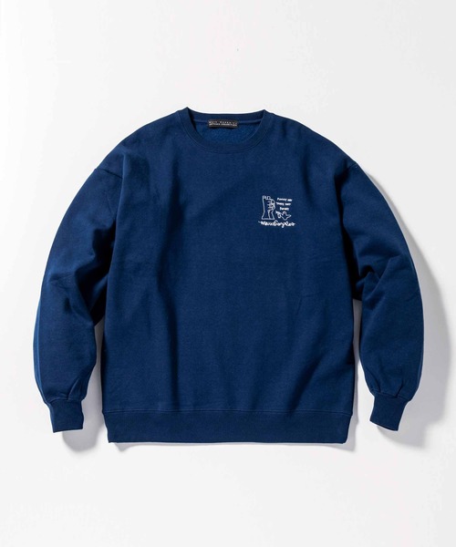 Mark Gonzales(マーク・ゴンザレス)の「【WEB・直営店限定】MARK GONZALES ARTWORK COLLECTION(マーク ゴンザレス)バックプリントクルーネックプルオーバー 2type 5colors(スウェット・メンズ・ブラック系2/ホワイト系2/ネイビー系1/グレー系2/ベージュ系2/グレー系1/ネイビー系2/ホワイト系1/ブラック系1/ベージュ系1・XL/M/L)」の12枚目の写真
