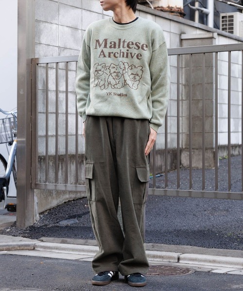 3.3 Field Trip (3.3フィールドトリップ)の「3.3 Field Trip/バンディングパンツ 2996422(その他パンツ・メンズ・ブラック/チャコール・FREE)」の7枚目の写真