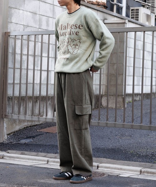 3.3 Field Trip (3.3フィールドトリップ)の「3.3 Field Trip/バンディングパンツ 2996422(その他パンツ・メンズ・ブラック/チャコール・FREE)」の9枚目の写真