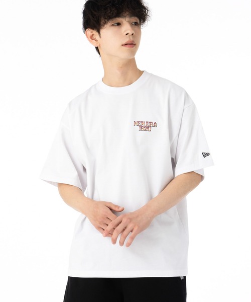 NEW ERA（ニューエラ）の「ニューエラ 半袖Tシャツ ストツーコラボ（Tシャツ/カットソー・メンズ・ホワイト/ホワイト系その他・S/M/L/XL/XXL）」の3枚目の写真