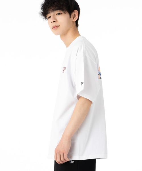 NEW ERA（ニューエラ）の「ニューエラ 半袖Tシャツ ストツーコラボ（Tシャツ/カットソー・メンズ・ホワイト/ホワイト系その他・S/M/L/XL/XXL）」の4枚目の写真