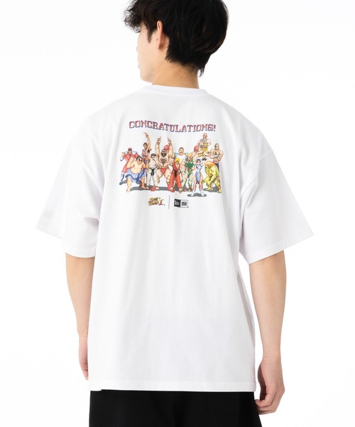 NEW ERA（ニューエラ）の「ニューエラ 半袖Tシャツ ストツーコラボ（Tシャツ/カットソー・メンズ・ホワイト/ホワイト系その他・S/M/L/XL/XXL）」の5枚目の写真