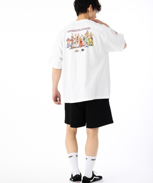 NEW ERA（ニューエラ）の「ニューエラ 半袖Tシャツ ストツーコラボ（Tシャツ/カットソー・メンズ・ホワイト/ホワイト系その他・S/M/L/XL/XXL）」の6枚目の写真