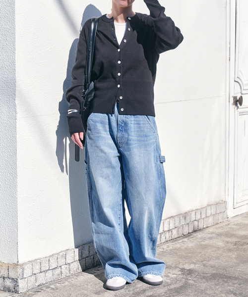 JOURNAL STANDARD（ジャーナルスタンダード）の「コンパクトカーディガン（カーディガン/ボレロ・レディース・イエロー/ブラック/ホワイト系その他・FREE）」の14枚目の写真