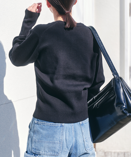 JOURNAL STANDARD（ジャーナルスタンダード）の「コンパクトカーディガン（カーディガン/ボレロ・レディース・イエロー/ブラック/ホワイト系その他・FREE）」の16枚目の写真