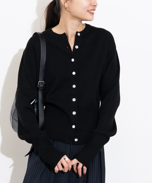 JOURNAL STANDARD（ジャーナルスタンダード）の「コンパクトカーディガン（カーディガン/ボレロ・レディース・イエロー/ブラック/ホワイト系その他・FREE）」の19枚目の写真