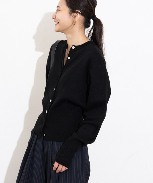 JOURNAL STANDARD（ジャーナルスタンダード）の「コンパクトカーディガン（カーディガン/ボレロ・レディース・イエロー/ブラック/ホワイト系その他・FREE）」の20枚目の写真