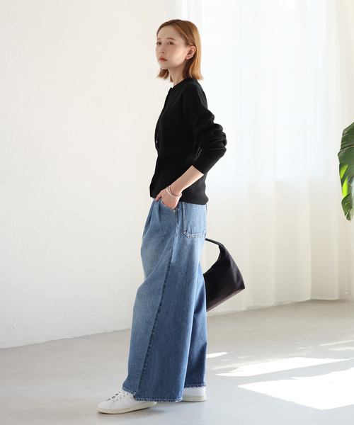 JOURNAL STANDARD（ジャーナルスタンダード）の「コンパクトカーディガン（カーディガン/ボレロ・レディース・イエロー/ブラック/ホワイト系その他・FREE）」の21枚目の写真