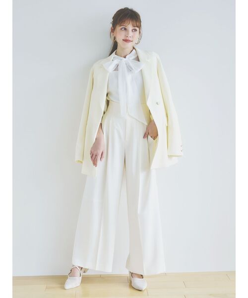 【セール】ベルト付きテーラードジャケット（テーラードジャケット）｜dazzlin（ダズリン）