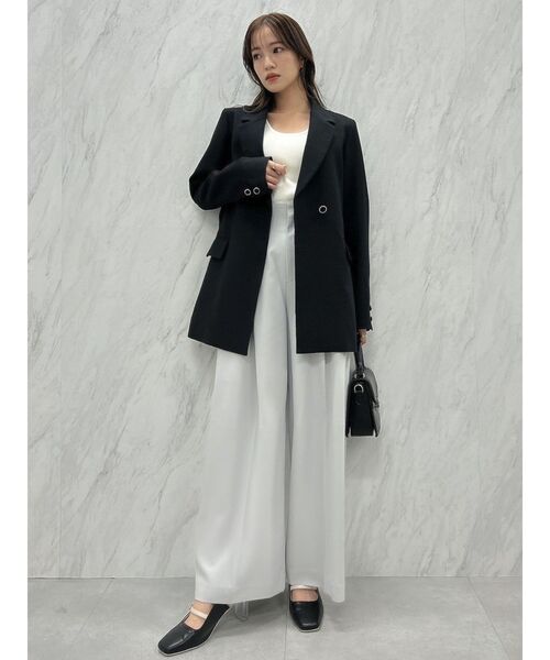 【セール】ベルト付きテーラードジャケット（テーラードジャケット）｜dazzlin（ダズリン）