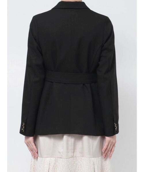 【セール】ベルト付きテーラードジャケット（テーラードジャケット）｜dazzlin（ダズリン）
