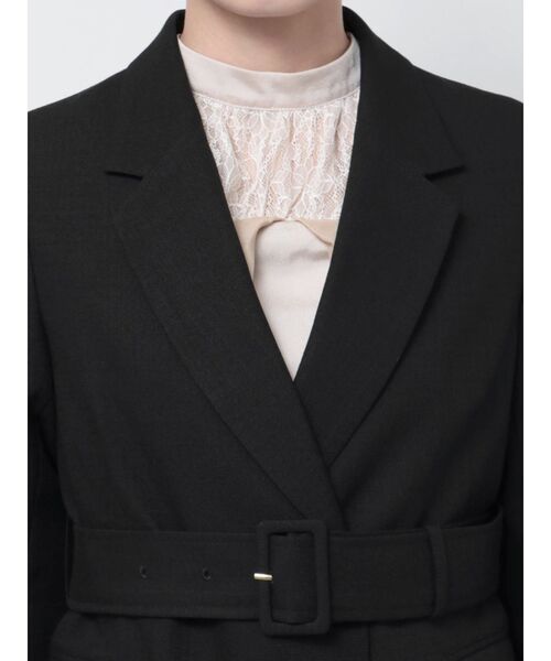 【セール】ベルト付きテーラードジャケット（テーラードジャケット）｜dazzlin（ダズリン）