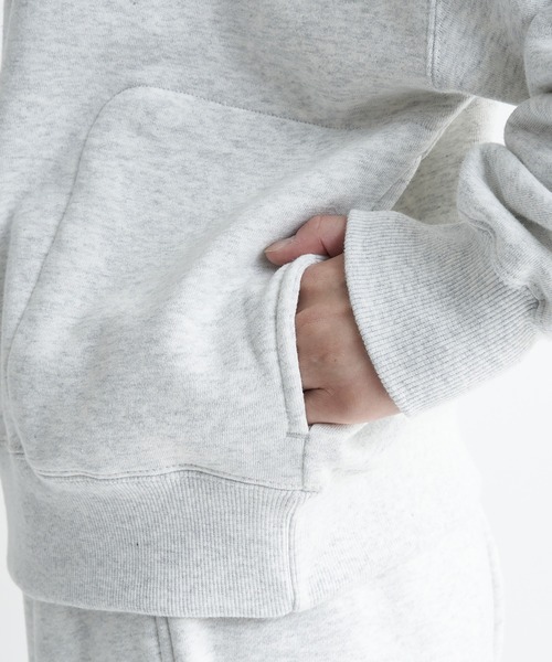 DC SHOES（ディーシーシューズ）の「24 WS ARCH HALF ZIP/DCハーフジップスウェット（スウェット・レディース・ブラック/グレー/キナリ・SMALL）」の7枚目の写真