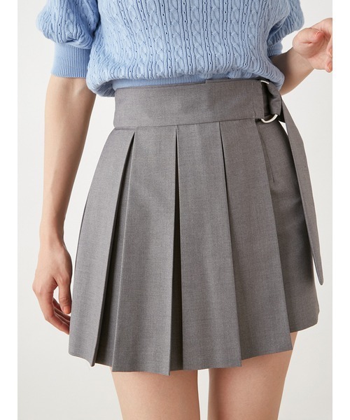 SNIDEL(スナイデル)の「【WEB限定サイズあり】ラップスカショ(その他パンツ・レディース・イエロー/ブラック/グレー・2/1/0)」の12枚目の写真