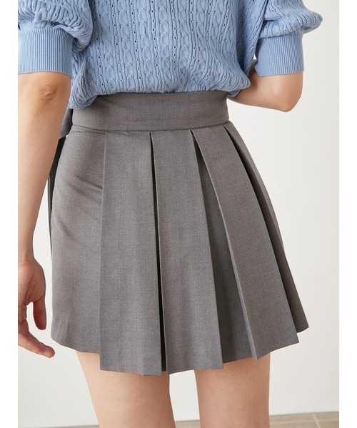 SNIDEL(スナイデル)の「【WEB限定サイズあり】ラップスカショ(その他パンツ・レディース・イエロー/ブラック/グレー・2/1/0)」の13枚目の写真