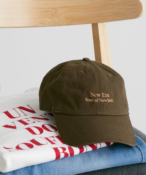 NEW ERA(ニューエラ)の「【NEWERA(R)/ニューエラ別注】Casual Classic logo cap(キャップ・レディース・ベージュ系その他/ブラック/ブラウン・FREE)」の4枚目の写真