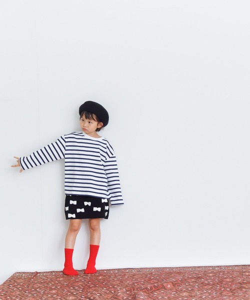 LOWRYS FARM(ローリーズファーム)の「ニットアソートミニスカート 102288(スカート・キッズ・ブラック系その他/レッド/ホワイト/ブラック・110cm/120cm/130cm/140cm/150cm)」の20枚目の写真