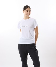 【Champion/チャンピオン】レディース スポーツ ショートスリーブTシャツ