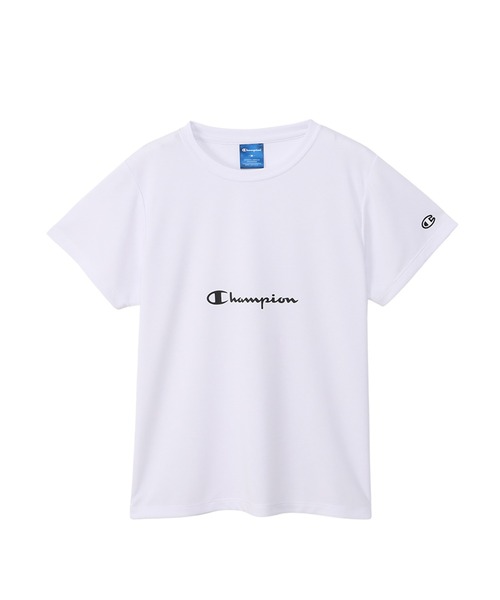 Champion(チャンピオン)の「【Champion/チャンピオン】レディース スポーツ ショートスリーブTシャツ(Tシャツ/カットソー・レディース・ブラック/ライトピンク/ターコイズブルー/ホワイト・MEDIUM/LARGE)」の11枚目の写真