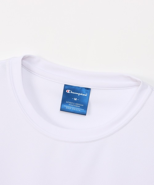 Champion(チャンピオン)の「【Champion/チャンピオン】レディース スポーツ ショートスリーブTシャツ(Tシャツ/カットソー・レディース・ブラック/ライトピンク/ターコイズブルー/ホワイト・MEDIUM/LARGE)」の14枚目の写真