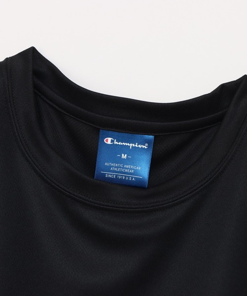 Champion(チャンピオン)の「【Champion/チャンピオン】レディース スポーツ ショートスリーブTシャツ(Tシャツ/カットソー・レディース・ブラック/ライトピンク/ターコイズブルー/ホワイト・MEDIUM/LARGE)」の17枚目の写真