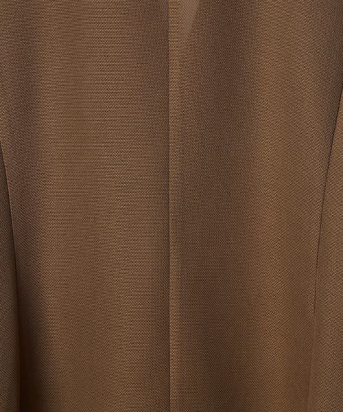 INED CLARO（イネドクラロ）の「ライトメッシュクロスジャケット（ノーカラージャケット・レディース・ブラウン/ネイビー・11号/9号）」の15枚目の写真