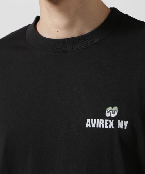 AVIREX（アヴィレックス）の「《直営店限定》DOLLARS DESIGN LONG SLLEVE T-SHIT / ダラーズ デザイン 長袖 Tシャツ / AVIREX / アヴィレックス（Tシャツ/カットソー・メンズ・ホワイト/ブラック・M/L/2XL/XL）」の8枚目の写真