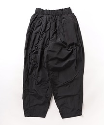 wee9s | gather cocoon nylon pants / ギャザーコクーンナイロンパンツ(その他パンツ)