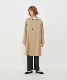 GALERIE VIE ウールコットンギャバジン バルカラーコート GALERIE VIE（ギャルリー ヴィー）の「コットンウールギャバジン