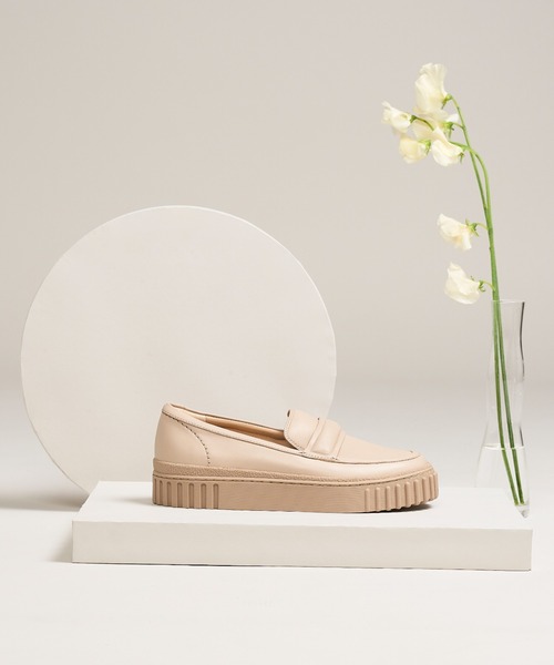 Clarks（クラークス）の「Mayhill Cove / メイヒルコーブ（クリームレザー）（スリッポン・レディース・ホワイト・UK6/UK5.5/UK5/UK4.5/UK4/UK3.5/UK3）」の8枚目の写真