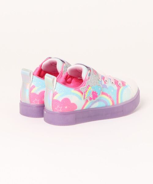 SKECHERS(スケッチャーズ)の「SKECHERS スケッチャーズ S LIGHTS-TWINKLE SPARKS ICE 2.0-SHIMMERING SKY 光る靴 オンオフボタン キッズシューズ(Sライツトゥインクル) 314749L(スニーカー・キッズ・ピンク系その他/パープル系その他・21.0cm/20.0cm/19.0cm/18.0cm/17.0cm)」の3枚目の写真