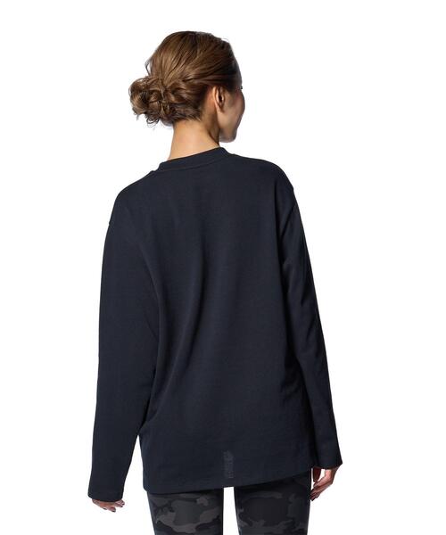 UNDER ARMOUR（アンダーアーマー）の「UAヘビーウェイト オーバーサイズ ロングスリーブTシャツ（トレーニング/レディース）（Tシャツ/カットソー・レディース・ブラック・M/S/L/XL）」の2枚目の写真