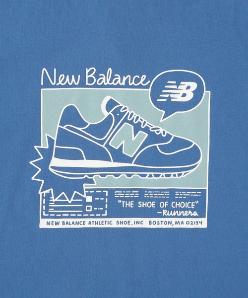 NEW BALANCE（ニューバランス）の「吸水速乾 Graphic ショートスリーブTシャツ（Tシャツ/カットソー・キッズ・ブラック/ライトブルー/イエロー/ピンク・130/140/150/160）」の13枚目の写真