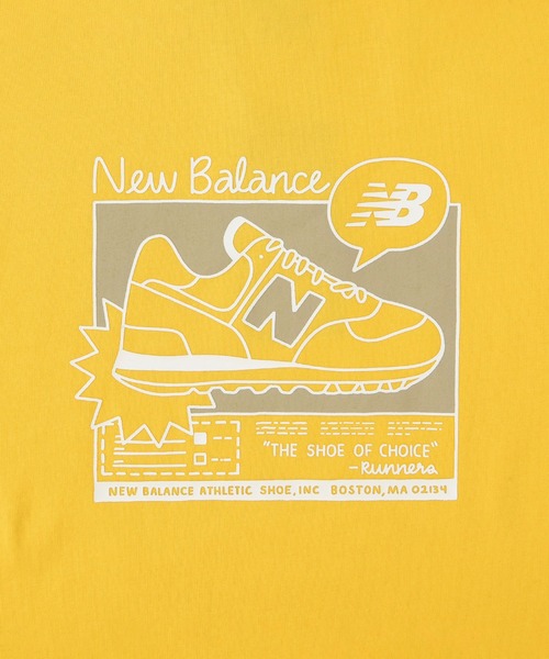 NEW BALANCE（ニューバランス）の「吸水速乾 Graphic ショートスリーブTシャツ（Tシャツ/カットソー・キッズ・ブラック/ライトブルー/イエロー/ピンク・130/140/150/160）」の16枚目の写真