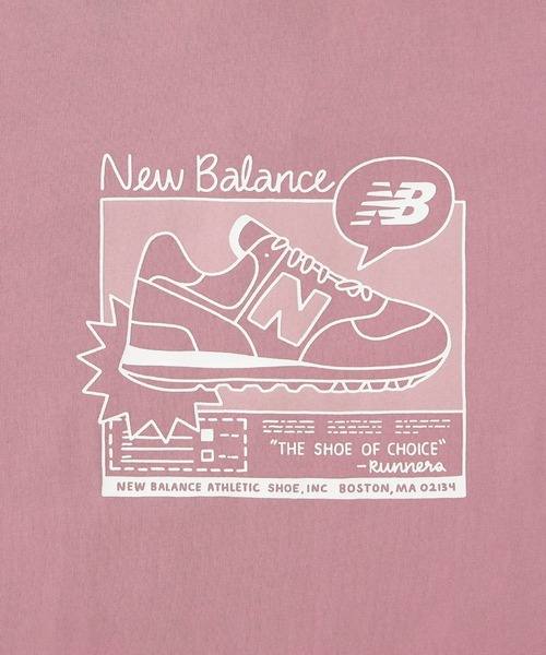 NEW BALANCE（ニューバランス）の「吸水速乾 Graphic ショートスリーブTシャツ（Tシャツ/カットソー・キッズ・ブラック/ライトブルー/イエロー/ピンク・130/140/150/160）」の6枚目の写真