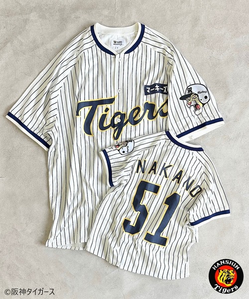 MARKEY'S（マーキーズ）の「【阪神タイガース】別注ベースボールシャツ