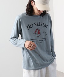 プリントロングスリーブTシャツ