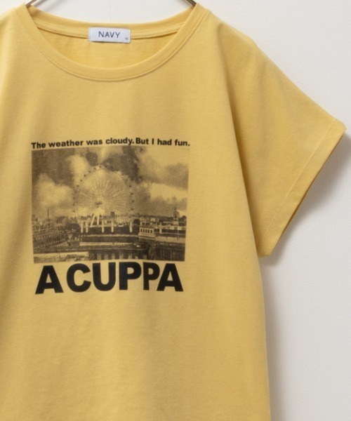 NAVY フォトプリントTシャツ（Tシャツ/カットソー）｜NAVY
