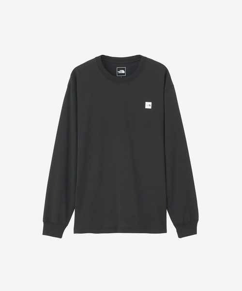 THE NORTH FACE(ザノースフェイス)の「《WEB限定》【THE NORTH FACE / ザ ノースフェイス】L/S Small Box Logo Tee(Tシャツ/カットソー・メンズ・チャコールグレー/ブラック/ホワイト・LARGE/MEDIUM/X-LARGE)」の2枚目の写真