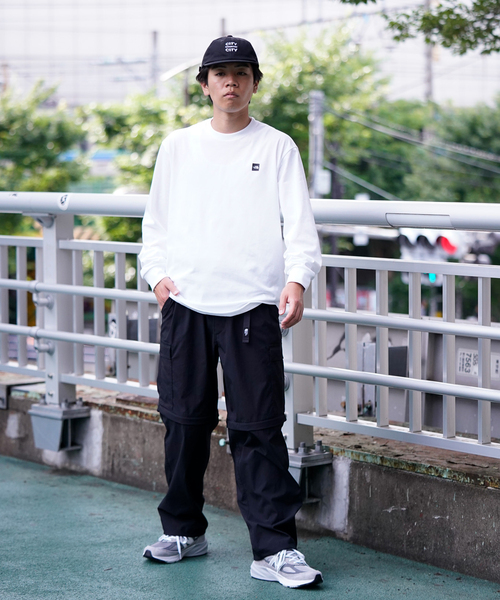 THE NORTH FACE(ザノースフェイス)の「《WEB限定》【THE NORTH FACE / ザ ノースフェイス】L/S Small Box Logo Tee(Tシャツ/カットソー・メンズ・チャコールグレー/ブラック/ホワイト・LARGE/MEDIUM/X-LARGE)」の5枚目の写真