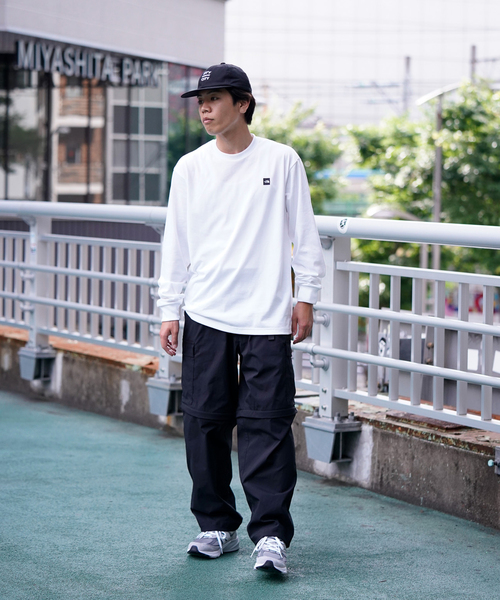 THE NORTH FACE(ザノースフェイス)の「《WEB限定》【THE NORTH FACE / ザ ノースフェイス】L/S Small Box Logo Tee(Tシャツ/カットソー・メンズ・チャコールグレー/ブラック/ホワイト・LARGE/MEDIUM/X-LARGE)」の6枚目の写真