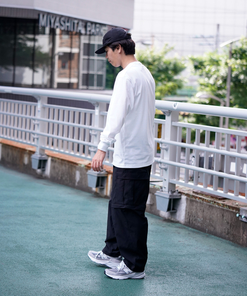 THE NORTH FACE(ザノースフェイス)の「《WEB限定》【THE NORTH FACE / ザ ノースフェイス】L/S Small Box Logo Tee(Tシャツ/カットソー・メンズ・チャコールグレー/ブラック/ホワイト・LARGE/MEDIUM/X-LARGE)」の7枚目の写真