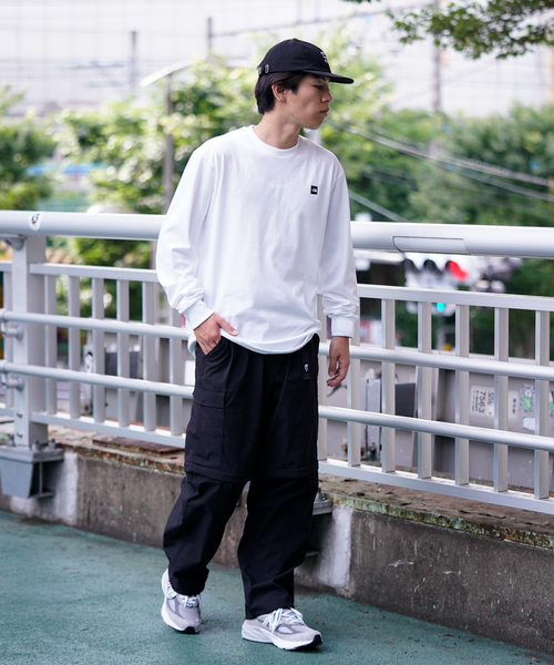 THE NORTH FACE(ザノースフェイス)の「《WEB限定》【THE NORTH FACE / ザ ノースフェイス】L/S Small Box Logo Tee(Tシャツ/カットソー・メンズ・チャコールグレー/ブラック/ホワイト・LARGE/MEDIUM/X-LARGE)」の8枚目の写真
