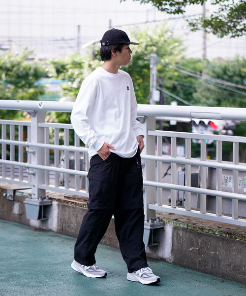 THE NORTH FACE(ザノースフェイス)の「《WEB限定》【THE NORTH FACE / ザ ノースフェイス】L/S Small Box Logo Tee(Tシャツ/カットソー・メンズ・チャコールグレー/ブラック/ホワイト・LARGE/MEDIUM/X-LARGE)」の9枚目の写真